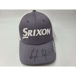 Srixon Golf Z-Star Smylie Kaufman Signed Autographed Adjustable Hat Cap Men Gray